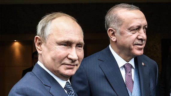 Путин и Эрдоган приняли совместное заявление по ситуации в Иране