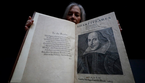 Первое издание пьес Шекспира продано на аукционе почти за $10 млн