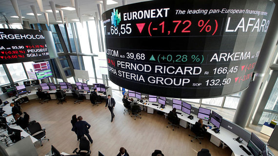 Европейские биржи остановили торги из-за сбоя