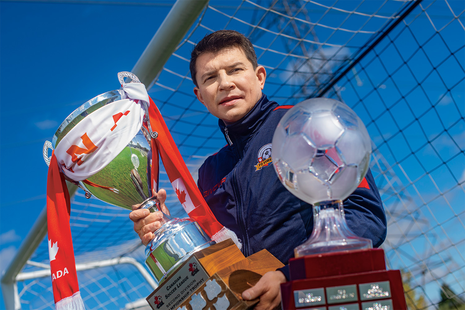 Создатель ФК «Воркута» Игорь Демичев и награды, полученные его клубом