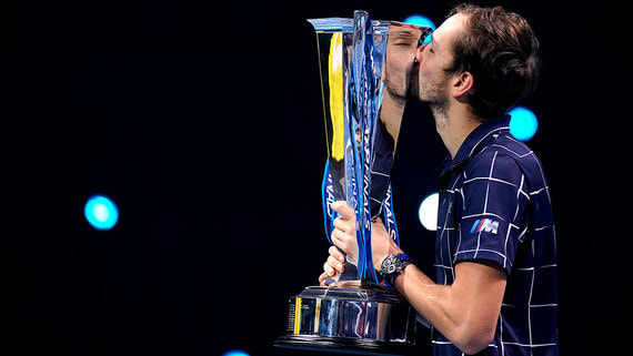 Как теннисист Даниил Медведев победил на Итоговом чемпионате АТР. Фотогалерея