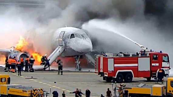 «Аэрофлот» обвинил учебный тренажер в катастрофе SuperJet в «Шереметьево»