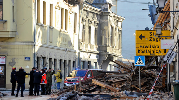 В Хорватии сообщили о росте числа погибших после землетрясения