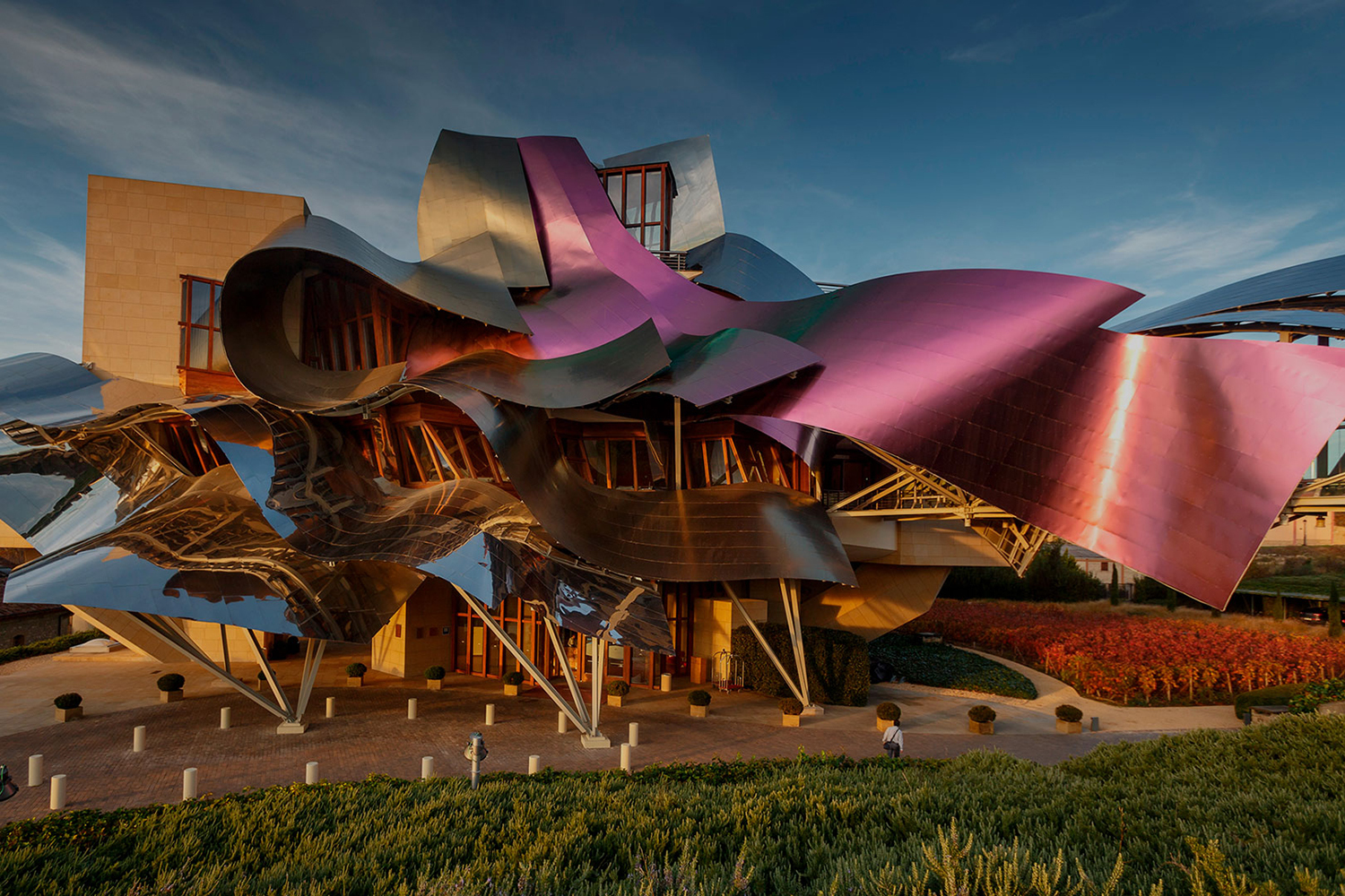 Винодельня Marqués de Riscal (Эльсьего, Испания)