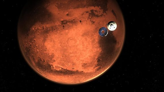 Посадка на Марс пройдет в прямом эфире