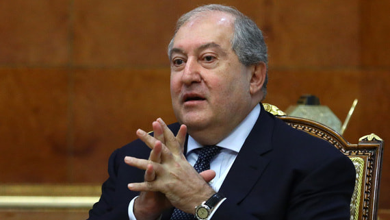 Президент Армении госпитализирован из-за осложнений после коронавируса