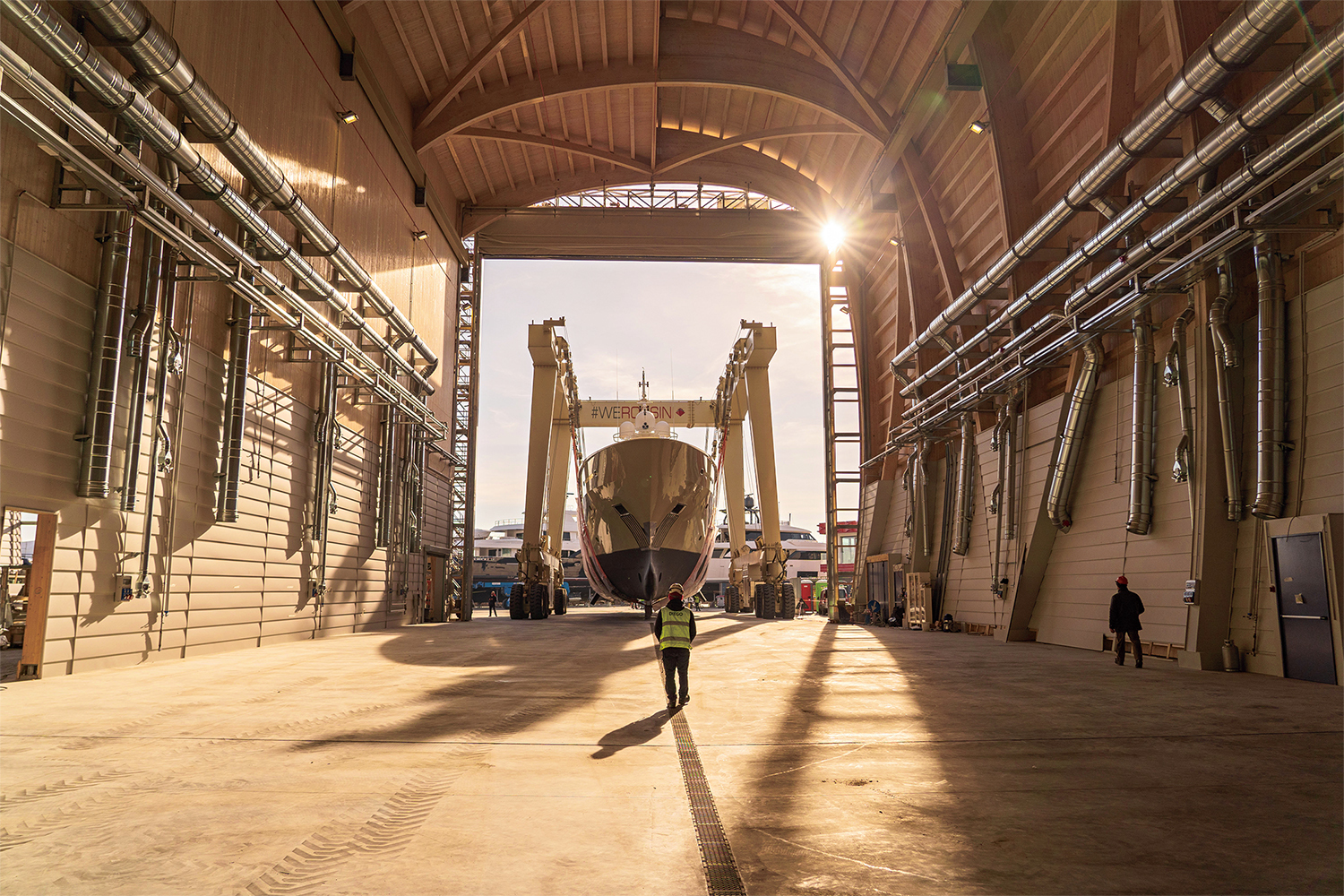 Новая верфь Cantiere Rossini на Адриатике, специализирующаяся на рефите 