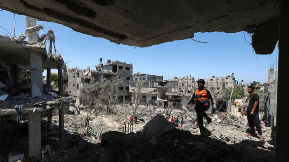 Число погибших в секторе Газа после авиаударов Израиля возросло до 122