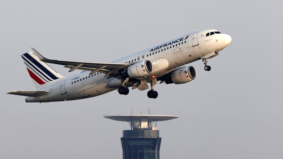 AirFrance отменила рейс из Парижа в Москву из-за ситуации с Белоруссией