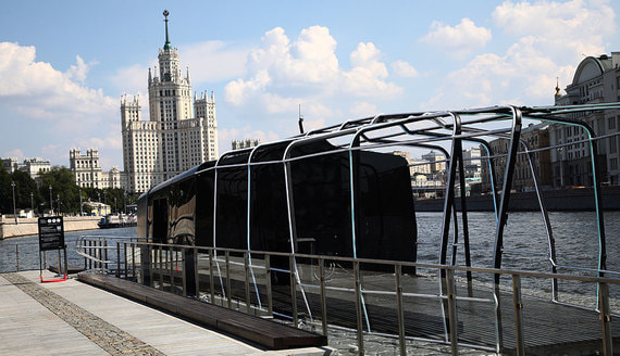 Как будут выглядеть электрические речные трамваи в Москве. Фотогалерея