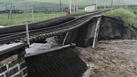 Аварию на Транссибе ликвидировали за два дня