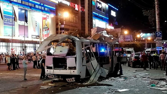 Число пострадавших при взрыве автобуса в Воронеже возросло до 20
