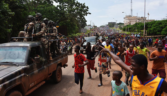 Главное о государственном перевороте в Гвинее. Фотогалерея
