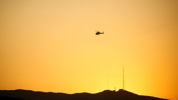 В небе над Аризоной произошло столкновение самолета с вертолетом