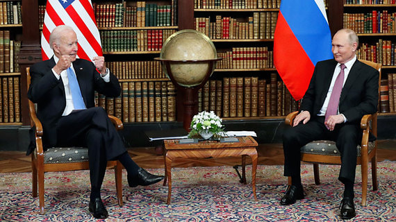 Песков назвал вполне реальной личную встречу Путина и Байдена в 2021 году