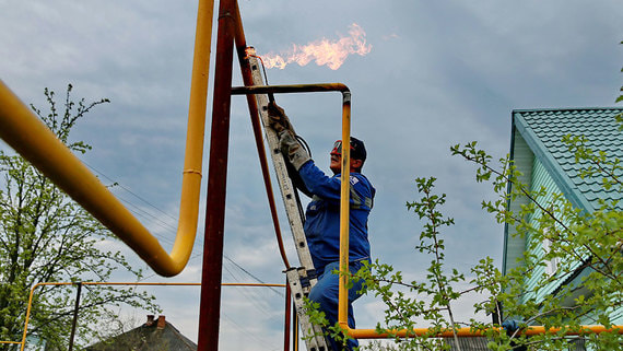 Уровень газификации России остается низким