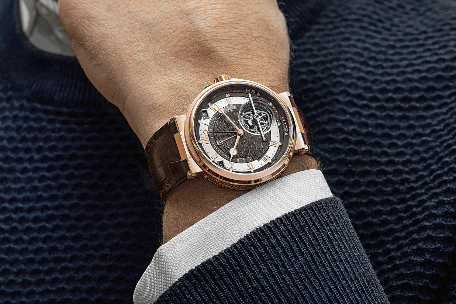 Модель турбийона Breguet Marine Grande Complication Ref. 5887