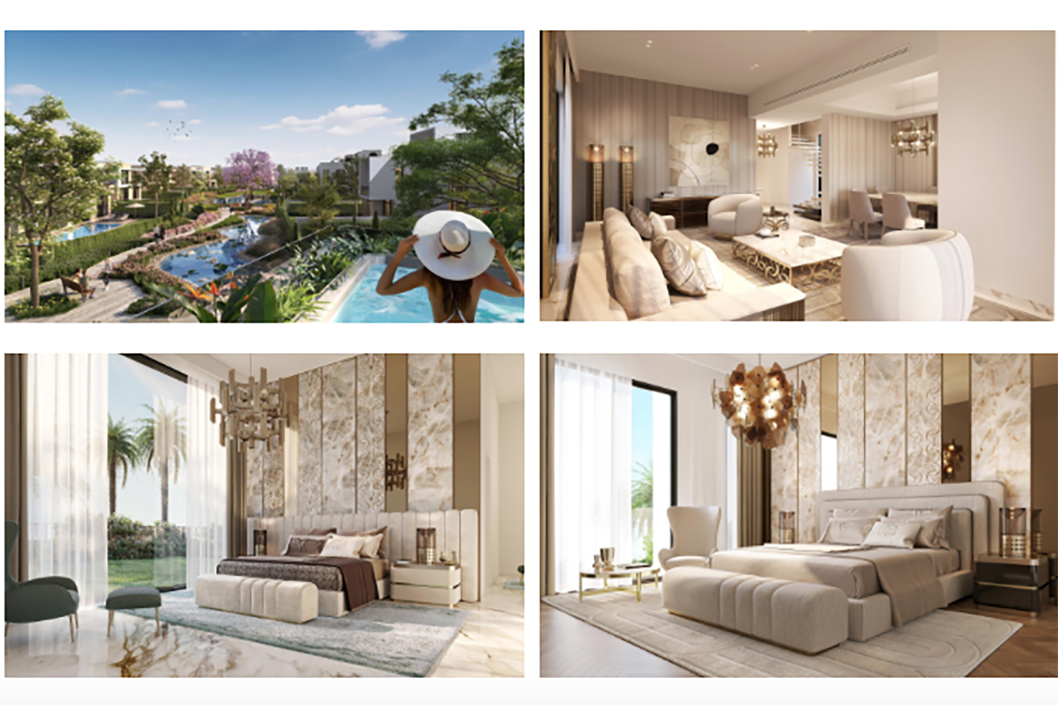 В интерьерах вилл от застройщика Emaar появится мебель из новой «домашней» линии Elie Saab Maison