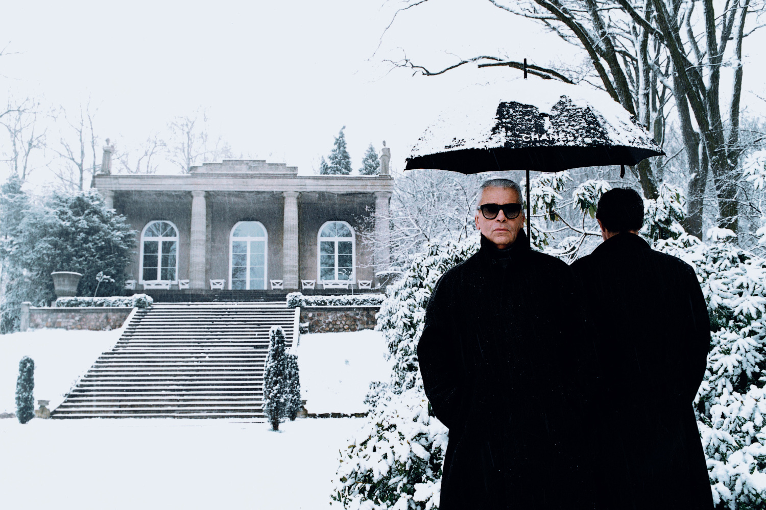 Жан-Мари Перье. Карл Лагерфельд. Гамбург, май 1995 г