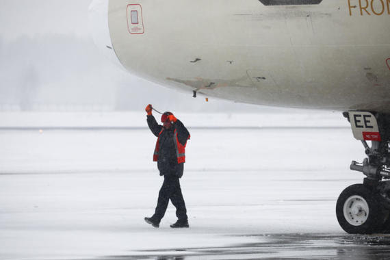 В аэропортах Москвы задержаны или отменены более 50 рейсов