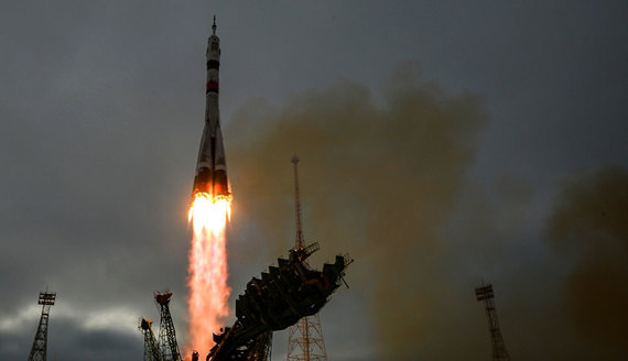 С Байконура стартовала ракета «Союз-2.1б» со спутниками OneWeb