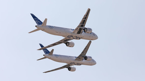 Самолет МС-21 опоздал на 6 лет