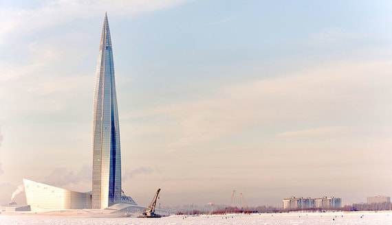 "Газпром" хочет построить третий небоскреб в Санкт-Петербурге