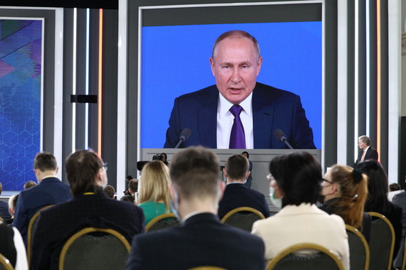 Путин стал самым упоминаемым в российской прессе человеком по итогам 2021 года