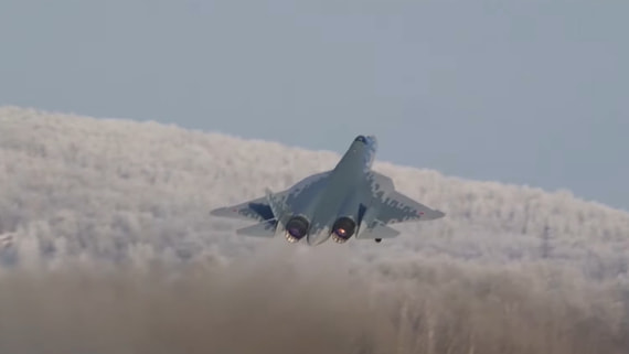 ОАК представила видео с первым серийным Су-57