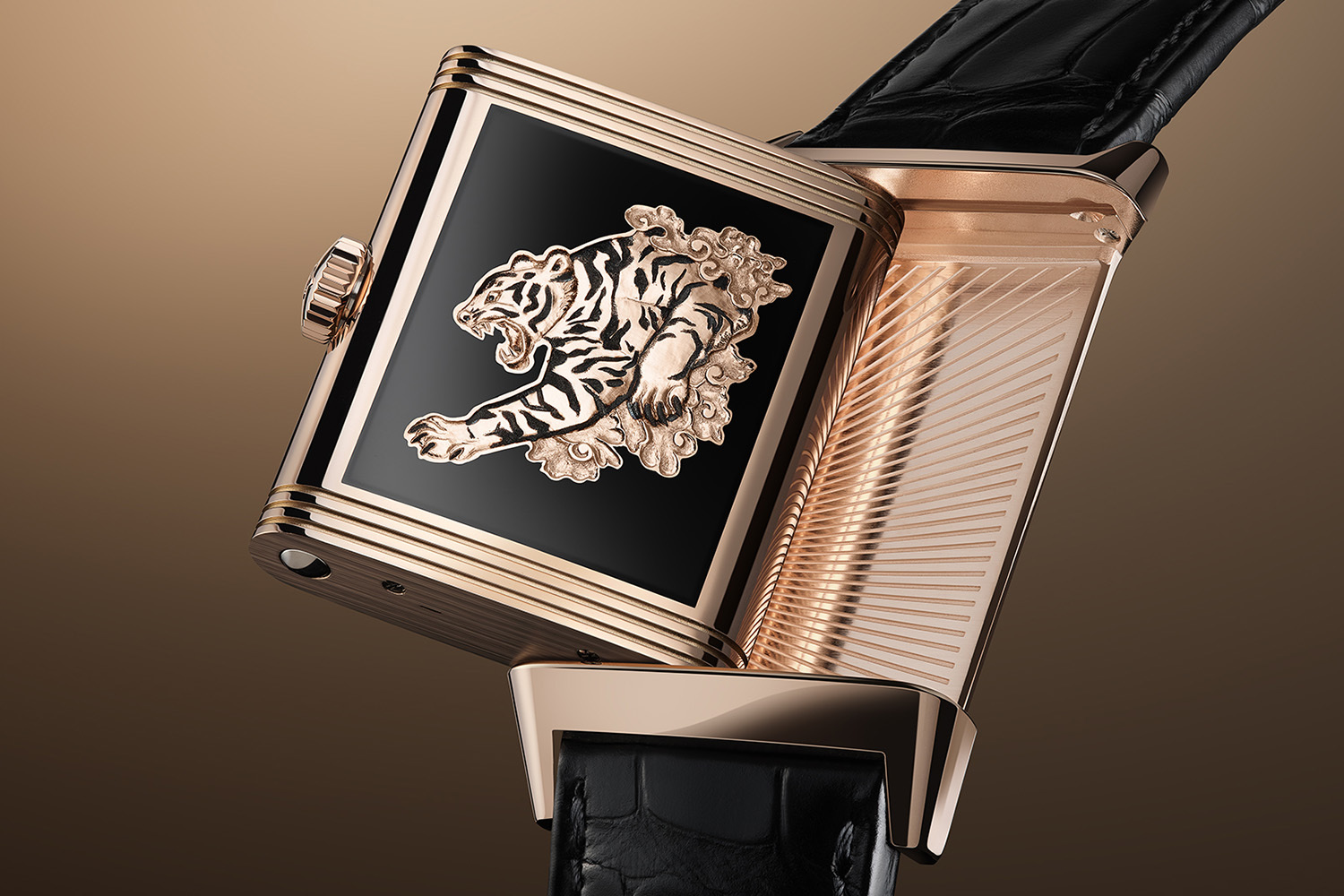 Модель часов Reverso Tribute Enamel «Tiger»