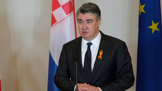 Президент Хорватии рассказал об упавшем в стране беспилотнике с Украины