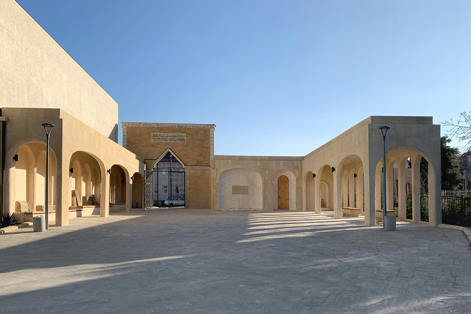 Кладбище «Кырхляр» в Дербенте после реконструкции 