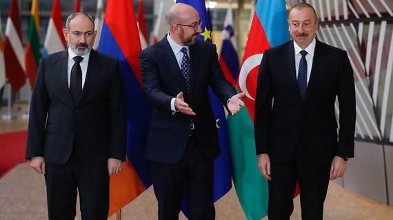 Армения и Азербайджан попытались договориться в Брюсселе