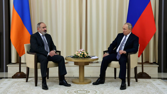 Путин и Пашинян выступили с совместным заявлением по итогам встречи