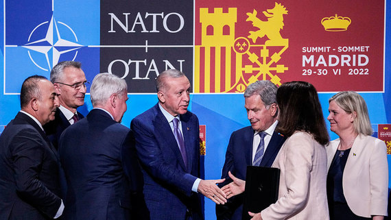 НАТО заявил о решении пригласить Финляндию и Швецию в альянс