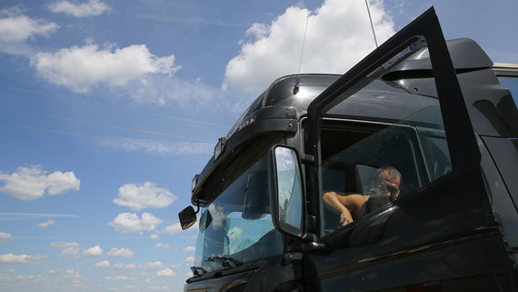 В Латвии сообщили о скоплении более 1200 грузовиков на границе с Россией