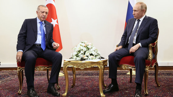 Путин и Эрдоган начали двустороннюю встречу в Тегеране