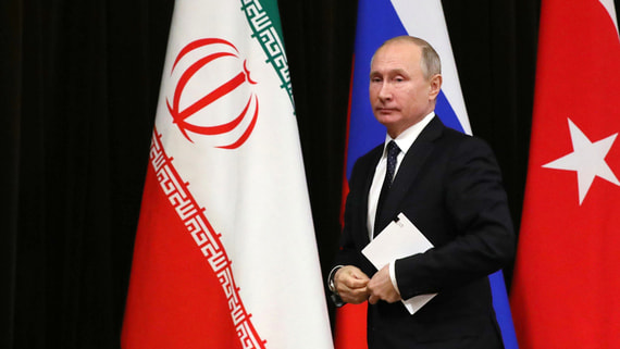 Лидеры России, Ирана и Турции начали трехстороннюю встречу