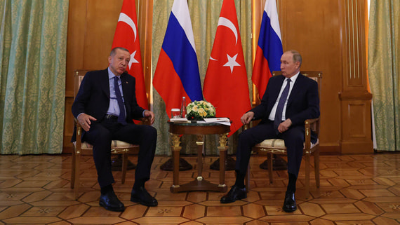 Путин и Эрдоган обсудили в Сочи пути сближения двух стран