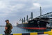 Турецкий сухогруз Polarnet перевозит 12 000 т кукурузы, Rojen под флагом Мальты – 13 000 т, Navistar под флагом Панамы – 33 000 т. Polarnet доставит груз в турецкий порт Карасу, Navistar – в ирландский Рингаскидди, Rojen – в британский Тиспорт. <br><br>На фото: сухогруз Navistar в порту Одессы перед отбытием в Турцию