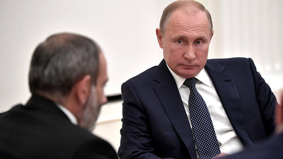 Путин и Пашинян вновь обсудили ситуацию вокруг Карабаха