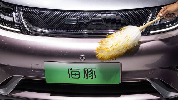 Dolphin и Qin Plus – самые бюджетные модели из всего ассортимента BYD