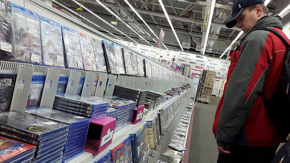 Геймеры вновь заинтересовались играми на дисках