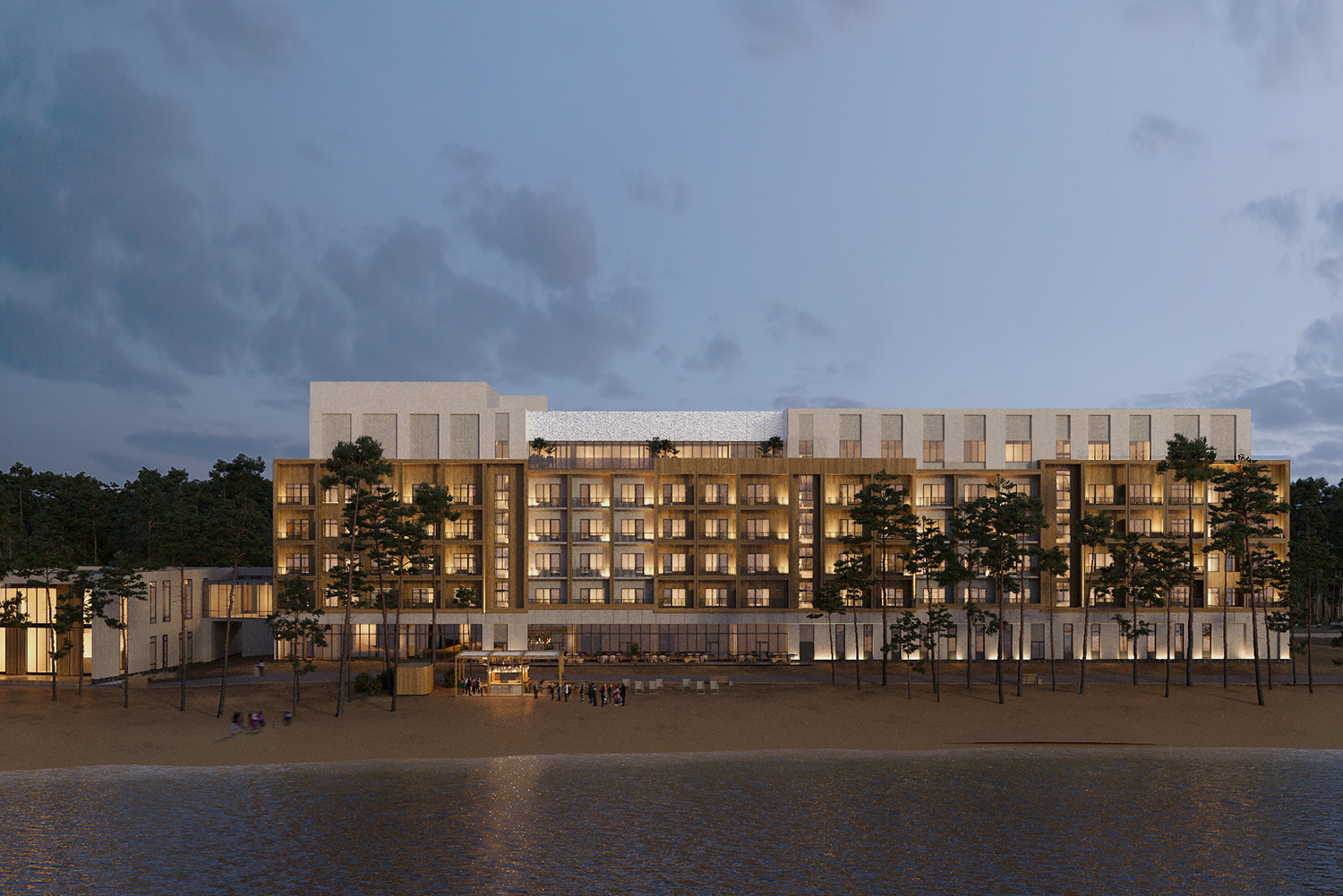 Проект Green Flow Baikal – это бутик-отель, термальный комплекс, ресторан, зона отдыха и проведения мероприятий