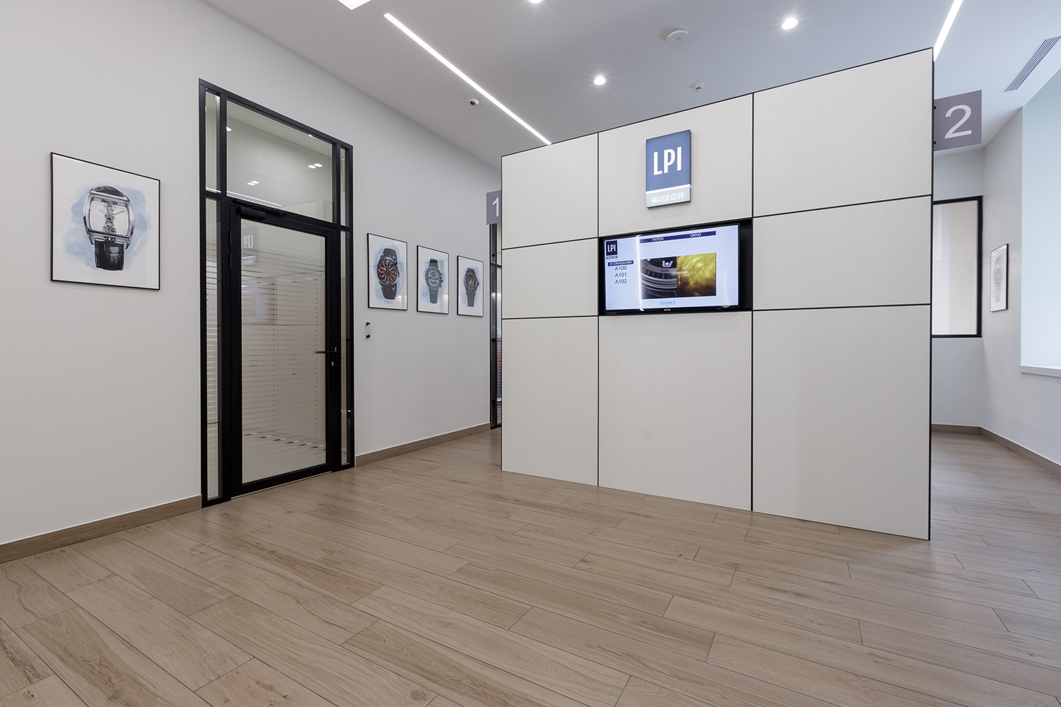 Площадь нового часового сервисного центра LPI Watch Club – 200 кв. м