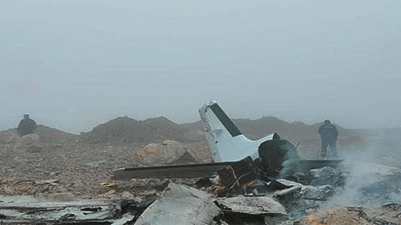 В Армении разбился самолет B55 с российскими летчиками
