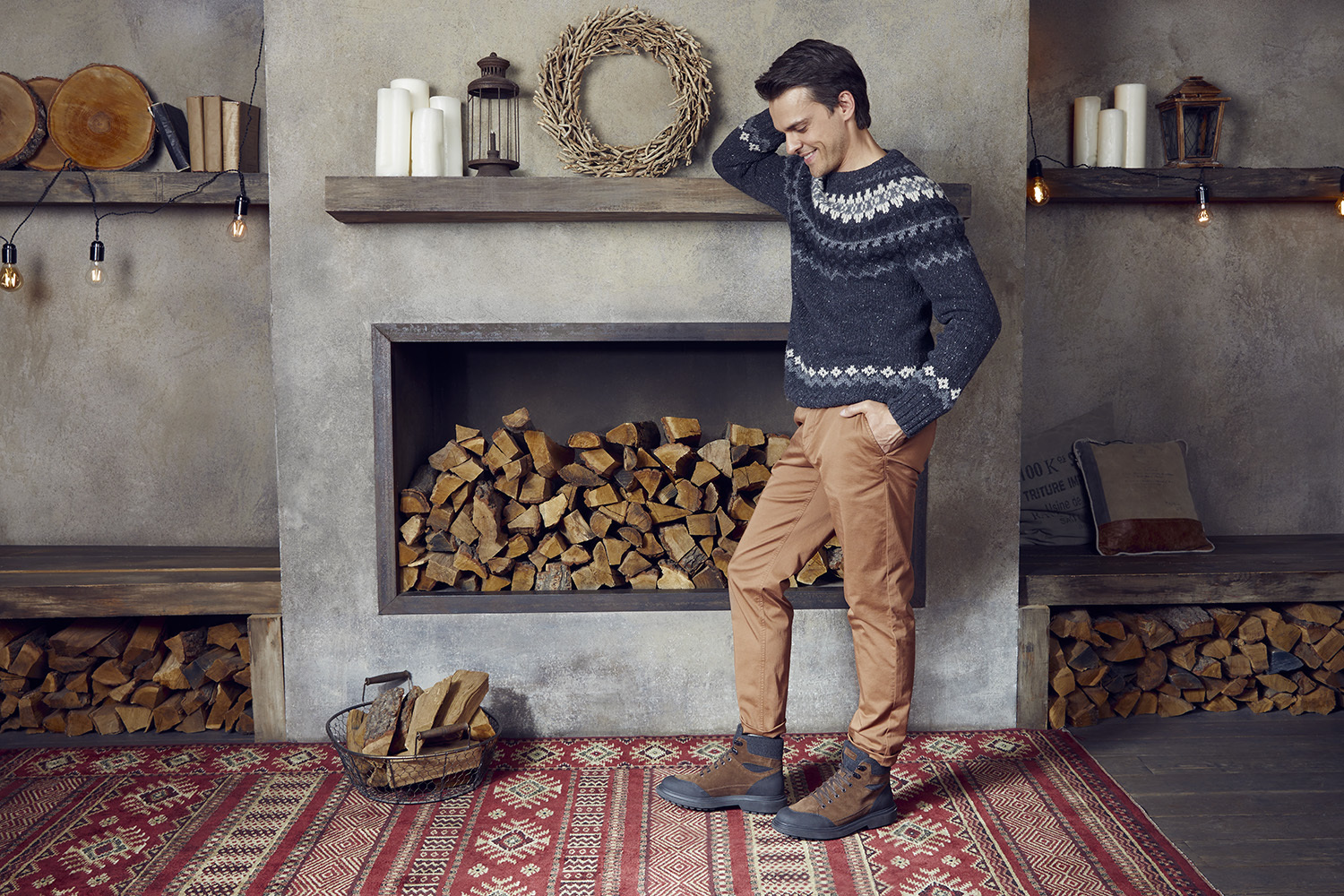 У «русской» обуви из линии Faloria прорезиненный протектор на мысе и на пятке