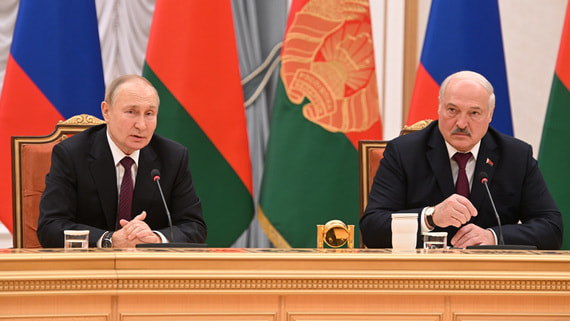 Переговоры Путина и Лукашенко длились свыше двух с половиной часов
