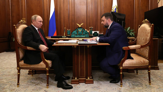 Владимир Путин провел переговоры с главами ЛНР и ДНР