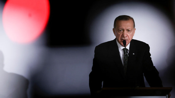 Эрдоган сообщил о планах создать зону безопасности на границе с Сирией